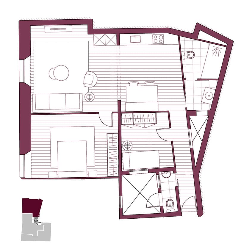 Plano de la vivienda