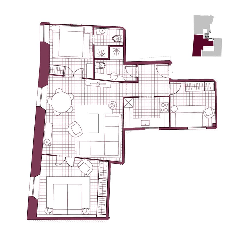 Plànol de l'habitatge