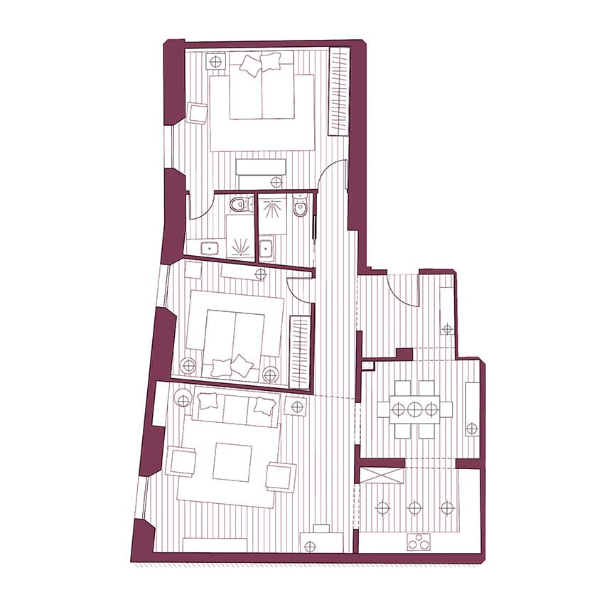 Plano de la vivienda